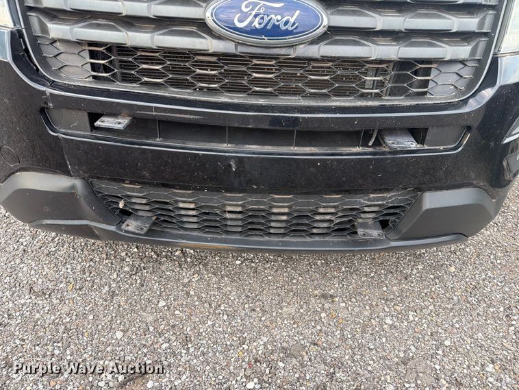 image for item MZ9839 2018 Ford Explorer Police SUV