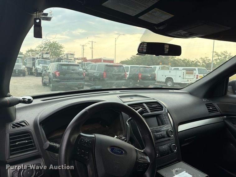 image for item MZ9839 2018 Ford Explorer Police SUV