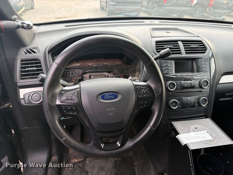 image for item MZ9839 2018 Ford Explorer Police SUV