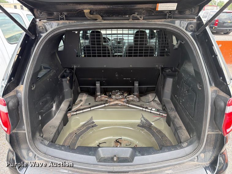 image for item MZ9839 2018 Ford Explorer Police SUV