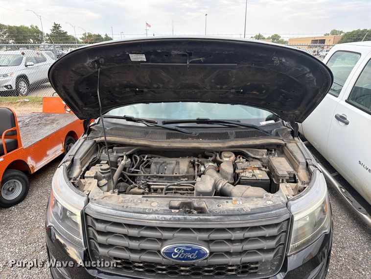 image for item MZ9839 2018 Ford Explorer Police SUV