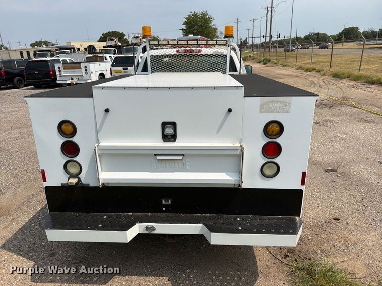 image for item MZ9842 2013 Chevrolet Silverado 2500HD Ext. Cab utility bed pickup truck