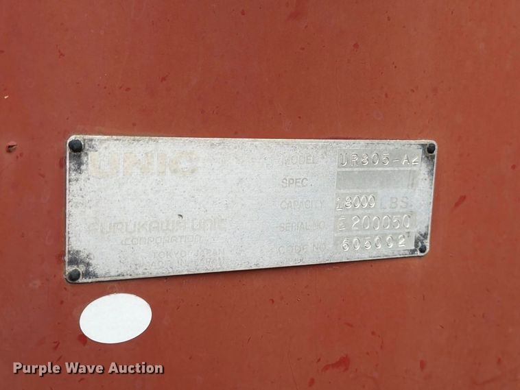 image for item MZ9846 2006 International 4300 crane truck