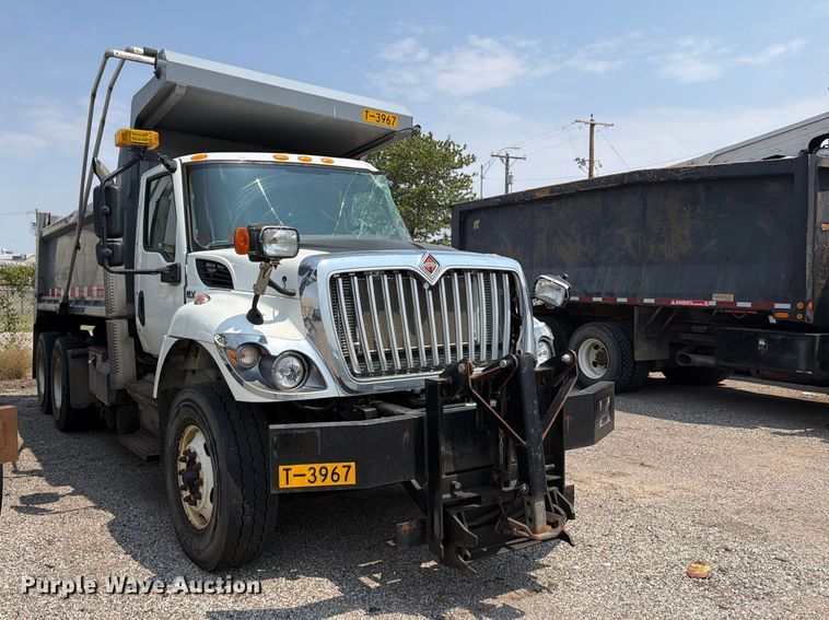 image for item MZ9850 2021 International HV507 dump truck