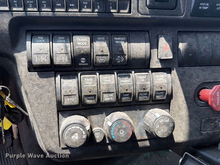 image for item MZ9850 2021 International HV507 dump truck