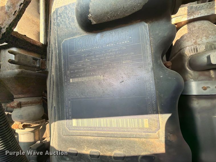 image for item MZ9851 2008 International WorkStar 7400 dump truck