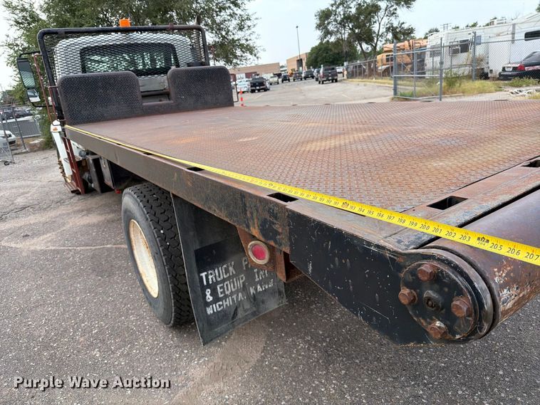 image for item MZ9853 2009 International 4300 dump flatbed truck