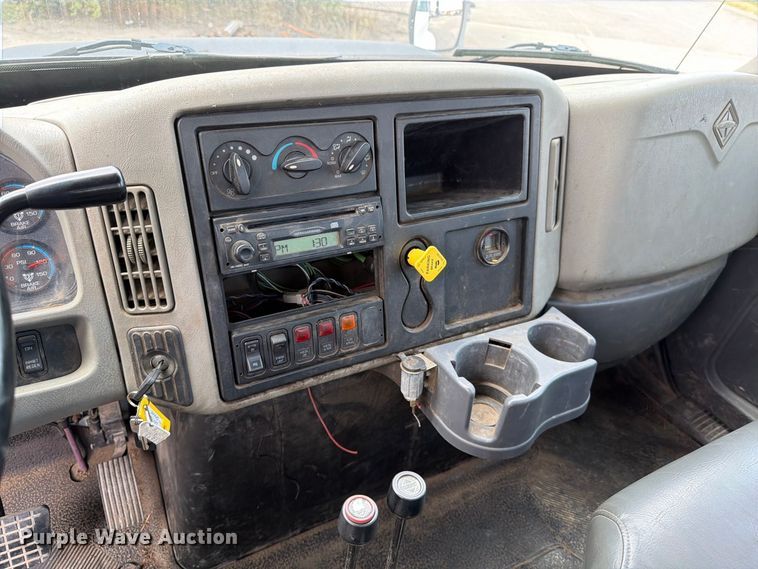 image for item MZ9853 2009 International 4300 dump flatbed truck