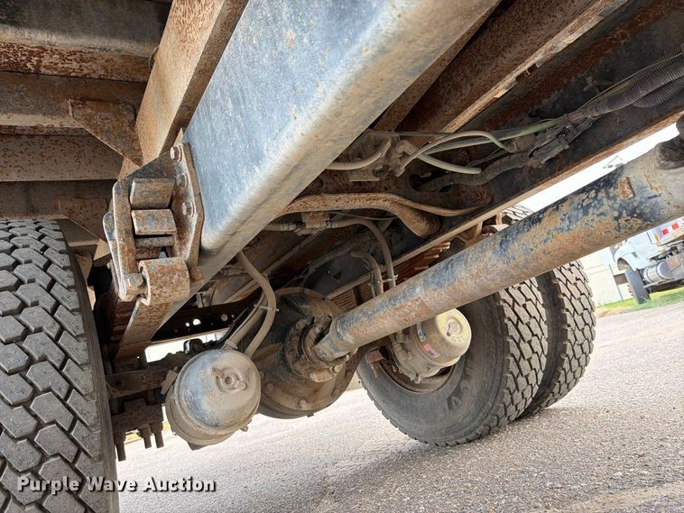 image for item MZ9853 2009 International 4300 dump flatbed truck