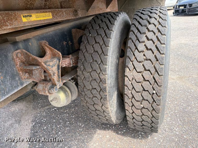 image for item MZ9853 2009 International 4300 dump flatbed truck