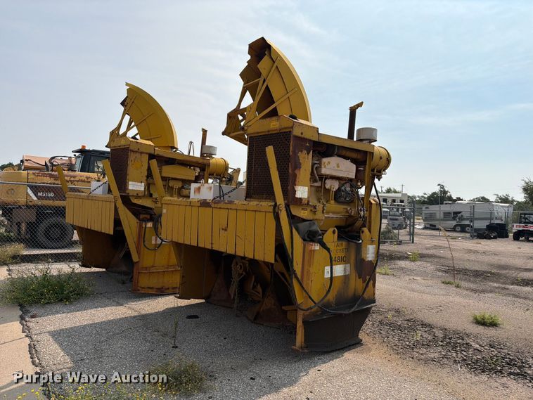 image for item MZ9856 Fair Mfg. Inc. 8481C wheel loader snow blower