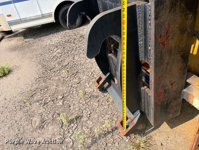image for item MZ9856 Fair Mfg. Inc. 8481C wheel loader snow blower