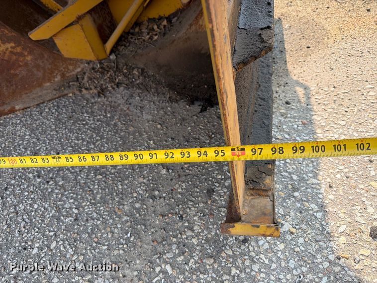 image for item MZ9856 Fair Mfg. Inc. 8481C wheel loader snow blower