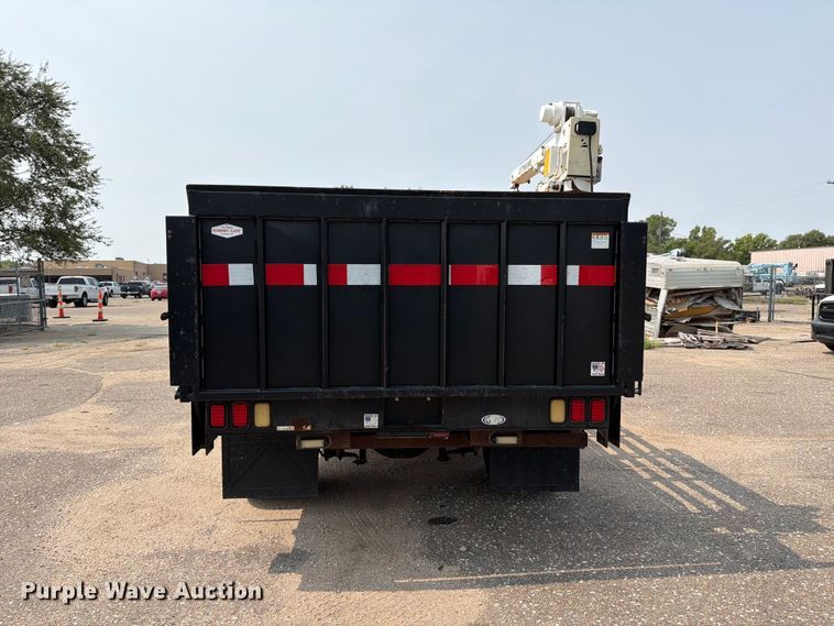 image for item MZ9858 2010 International DuraStar 4100 flatbed truck