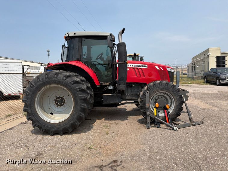 image for item MZ9860 2013 Massey Ferguson 7619 MFWD tractor
