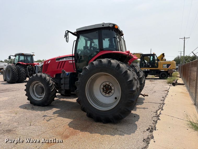image for item MZ9860 2013 Massey Ferguson 7619 MFWD tractor