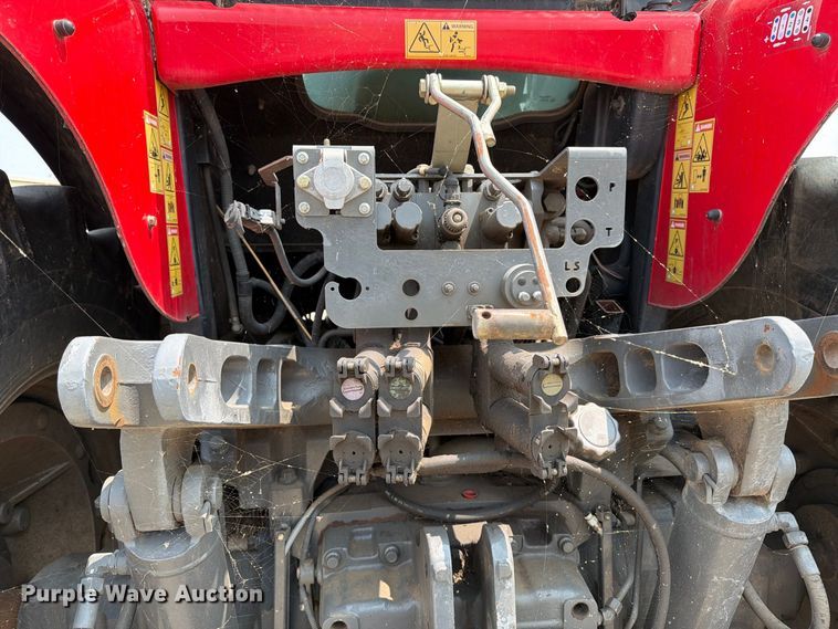 image for item MZ9860 2013 Massey Ferguson 7619 MFWD tractor