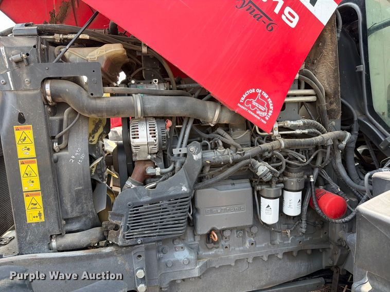 image for item MZ9860 2013 Massey Ferguson 7619 MFWD tractor