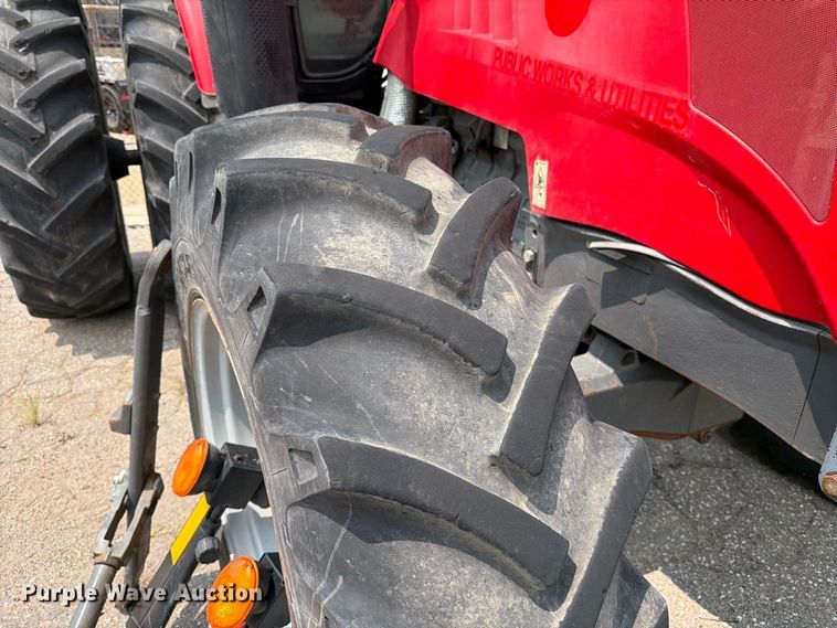 image for item MZ9860 2013 Massey Ferguson 7619 MFWD tractor