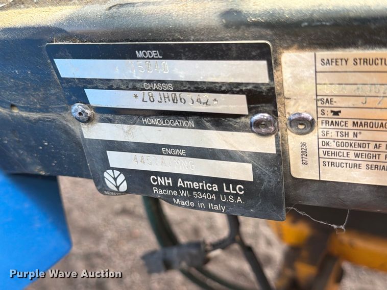 image for item MZ9861 2008 New Holland T5040 MFWD tractor