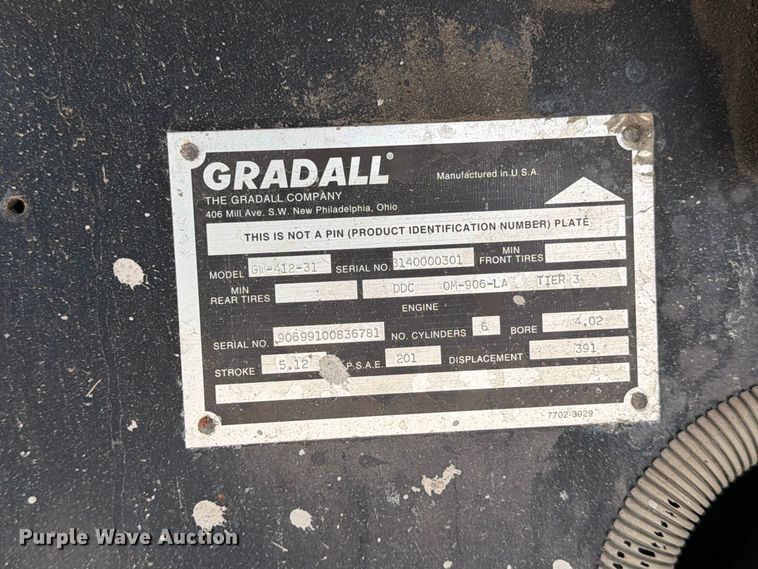 image for item MZ9862 2010 Gradall XL3100 III wheeled excavator