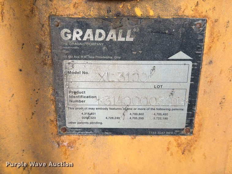 image for item MZ9862 2010 Gradall XL3100 III wheeled excavator