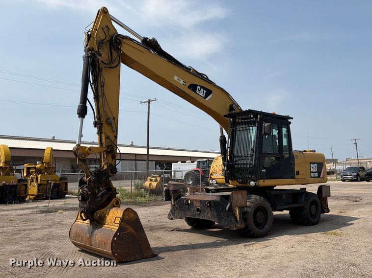 2011 Caterpillar M318D wheeled excavator