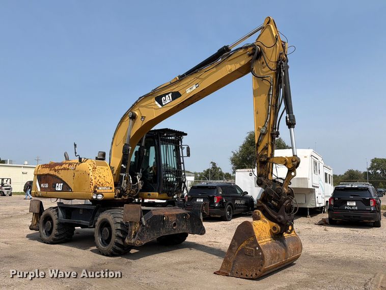 image for item MZ9863 2011 Caterpillar M318D wheeled excavator