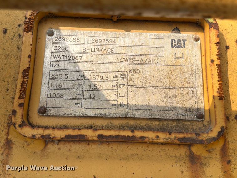 image for item MZ9863 2011 Caterpillar M318D wheeled excavator