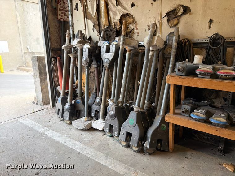 (23) parking meters