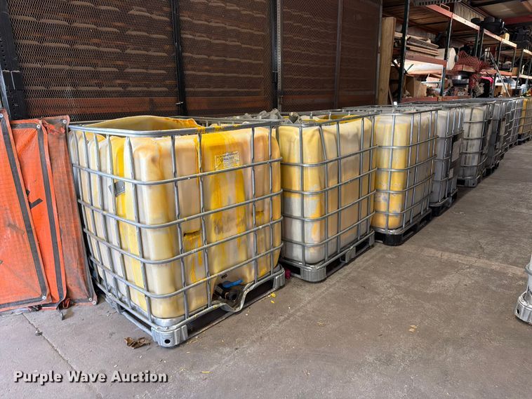 (7) totes of parking meter components
