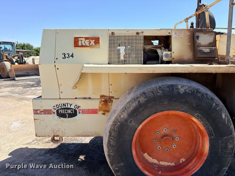image for item DU1513 1984 Rexworks SP910 single drum vibratory roller