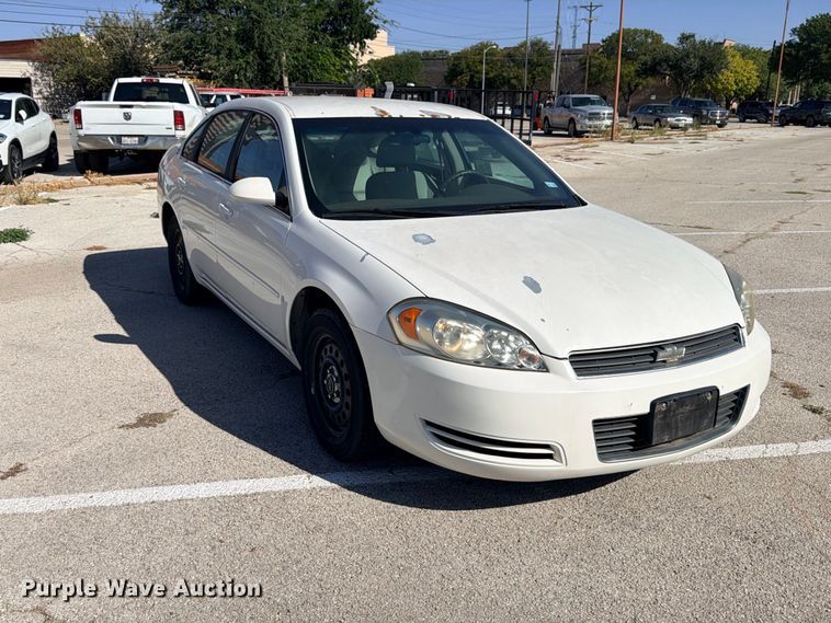 image for item DU1514 2006 Chevrolet Impala Police 