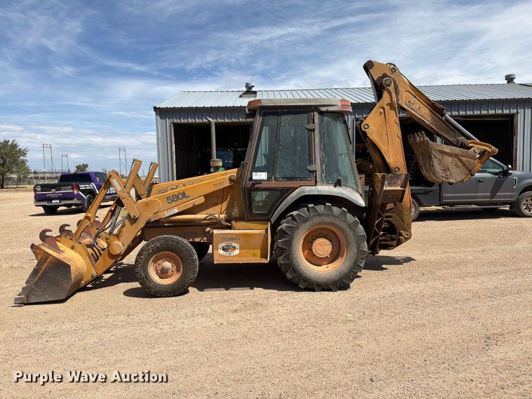 image for item DV8587 1998 Case 580L backhoe