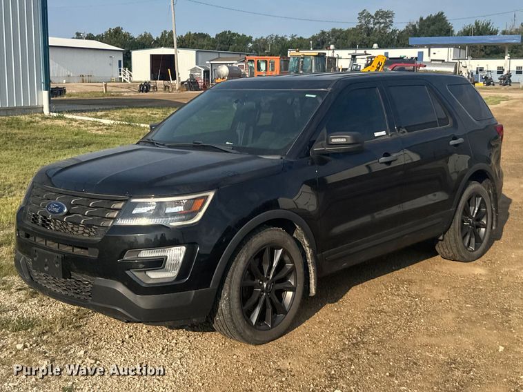 2018 Ford Explorer Police SUV