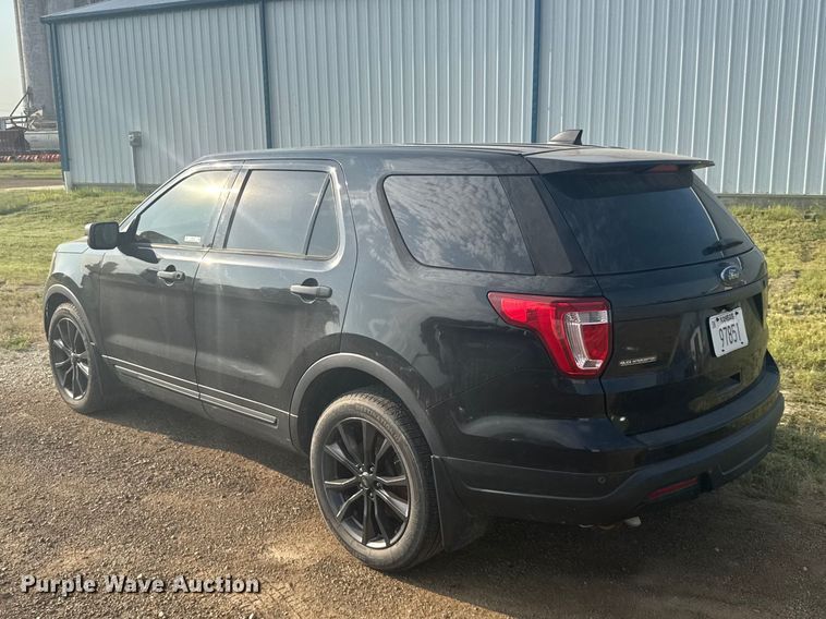 image for item DY3157 2018 Ford Explorer Police SUV