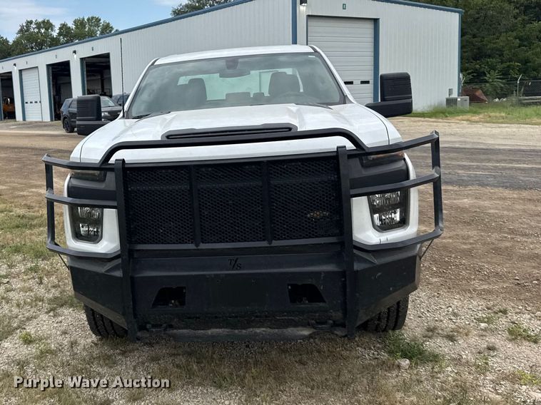 image for item DY3161 2021 Chevrolet Silverado 2500HD Crew Cab utility bed pickup truck