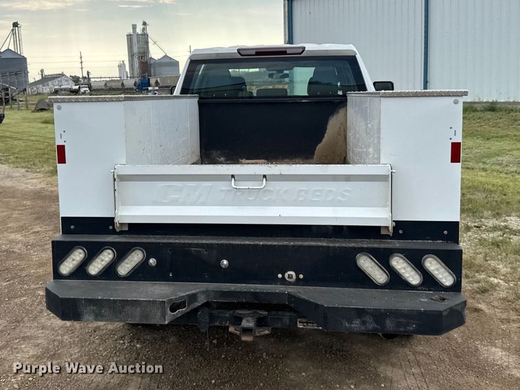 image for item DY3161 2021 Chevrolet Silverado 2500HD Crew Cab utility bed pickup truck