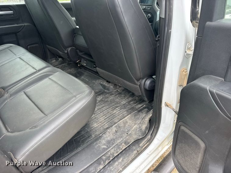 image for item DY3161 2021 Chevrolet Silverado 2500HD Crew Cab utility bed pickup truck
