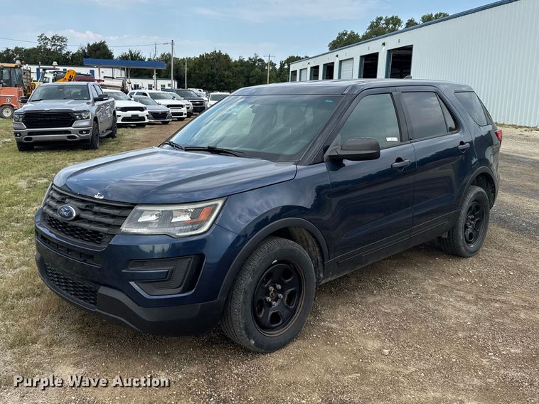 2017 Ford Explorer Police SUV