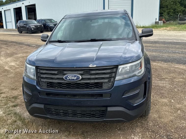 image for item DY3163 2017 Ford Explorer Police SUV