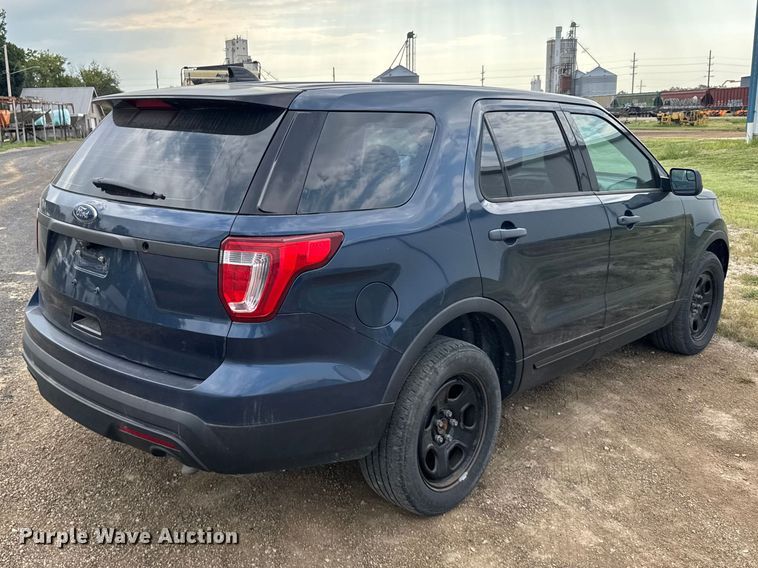 image for item DY3163 2017 Ford Explorer Police SUV