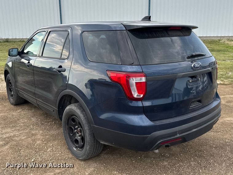 image for item DY3163 2017 Ford Explorer Police SUV