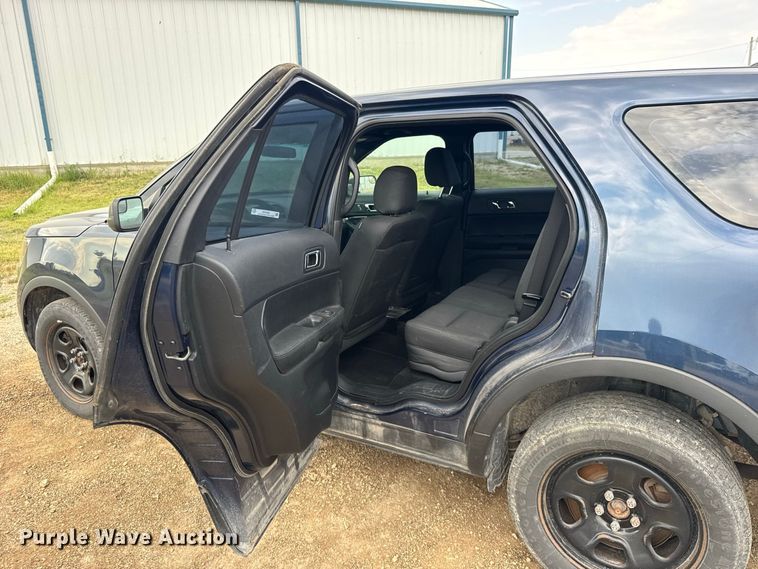image for item DY3163 2017 Ford Explorer Police SUV