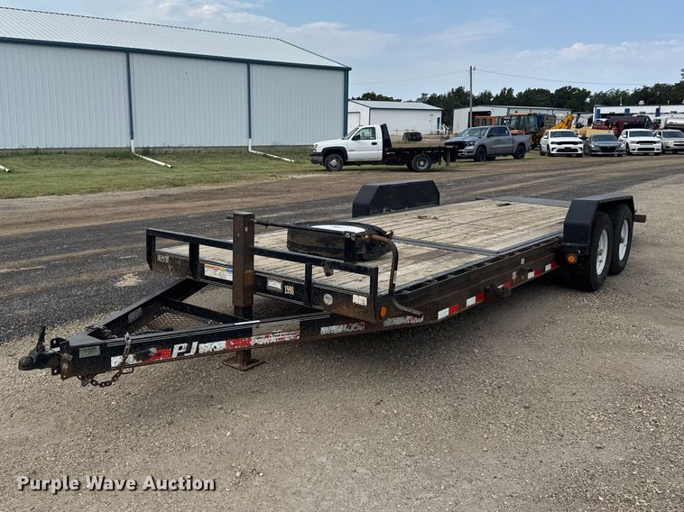 2019 Pj Trailers Company tilt deck equipment trailer