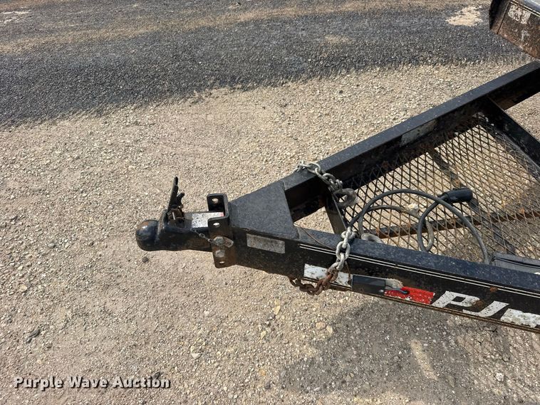 image for item DY3165 2019 Pj Trailers Company tilt deck equipment trailer