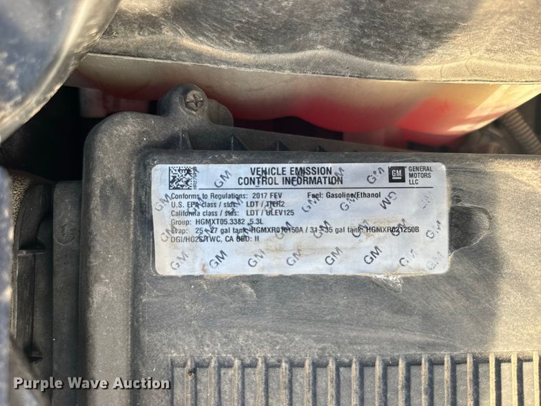 image for item DY3169 2017 Chevrolet Tahoe LT SUV