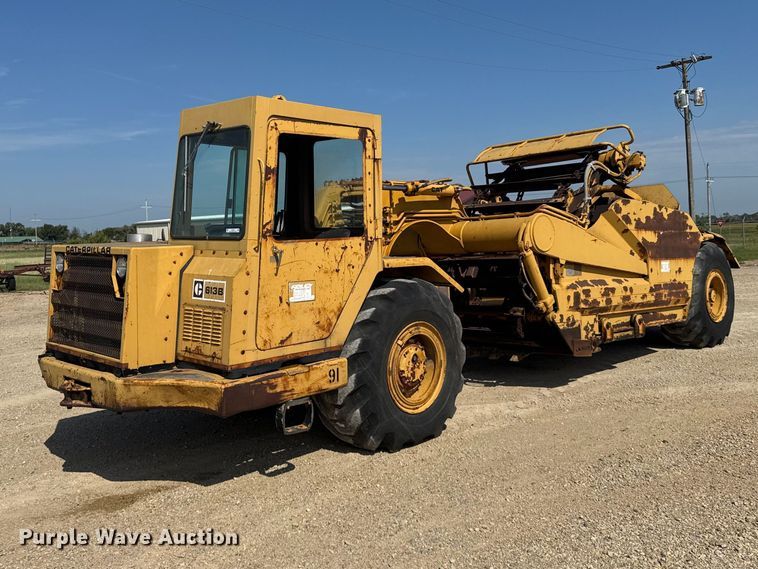1981 Caterpillar 613B elevating scraper