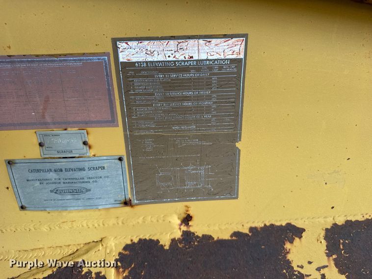 image for item DY3181 1981 Caterpillar 613B elevating scraper