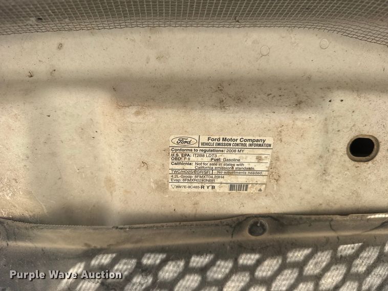 image for item DY3195 2008 Ford F150 pickup truck